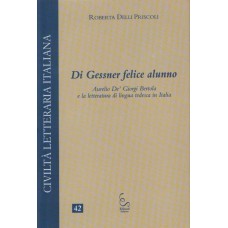 Di Gessner felice alunno.