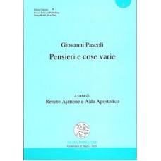 PENSIERI E COSE VARIE